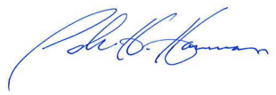 John H. Harman Signature